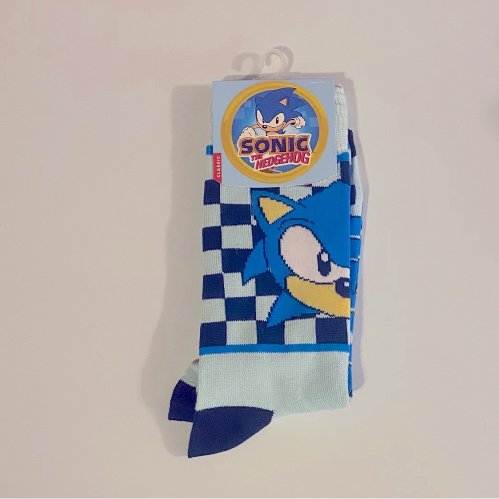 🔹3/$20 Fun Novelty Socks Featuring Sonic the Hedgehog